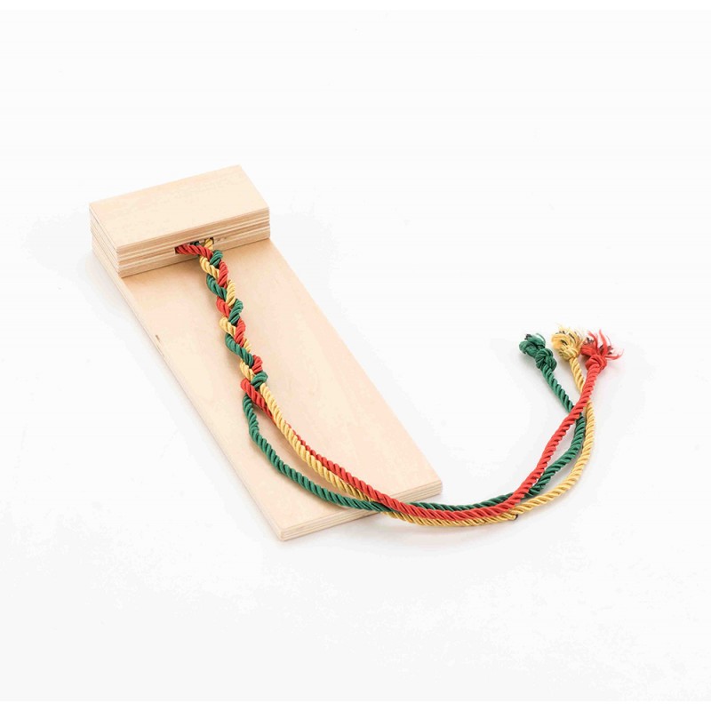 Steckbrett Für Kinder - Sensorisches Spielzeug Mit Fäden Zum Flechten