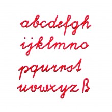 Bewegliches Alphabet - zum Erstschreiben - Österreichische Schreibschrift, verschiedene Farben