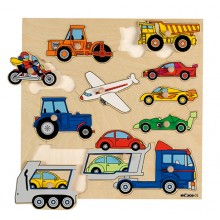 Knob puzzle - vehicles (11)