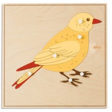 Zvieracie puzzle: vták