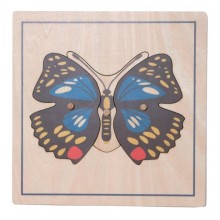 Tierpuzzle - Schmetterling