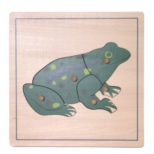 Puzzle žaba
